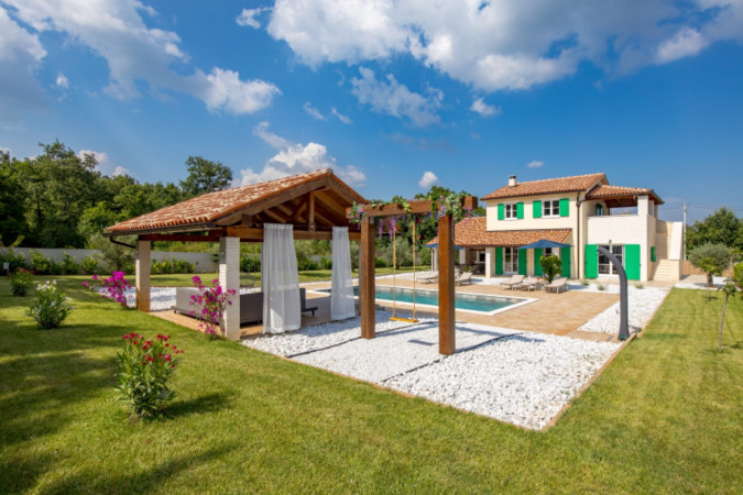 Exterior, Villa Jozefina spacious villa surrounded by greenery, Hreljići, Istria, Croatia Hreljići