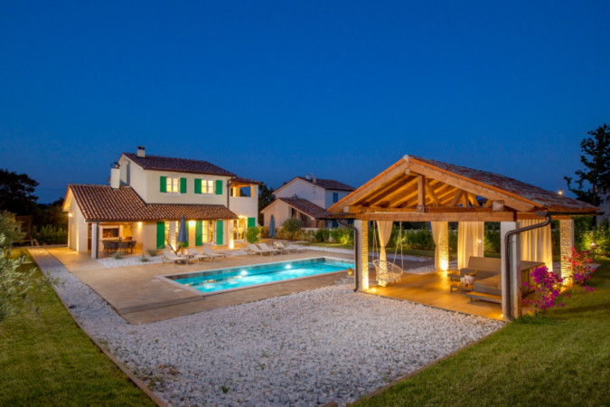 Exterior, Villa Jozefina spacious villa surrounded by greenery, Hreljići, Istria, Croatia Hreljići