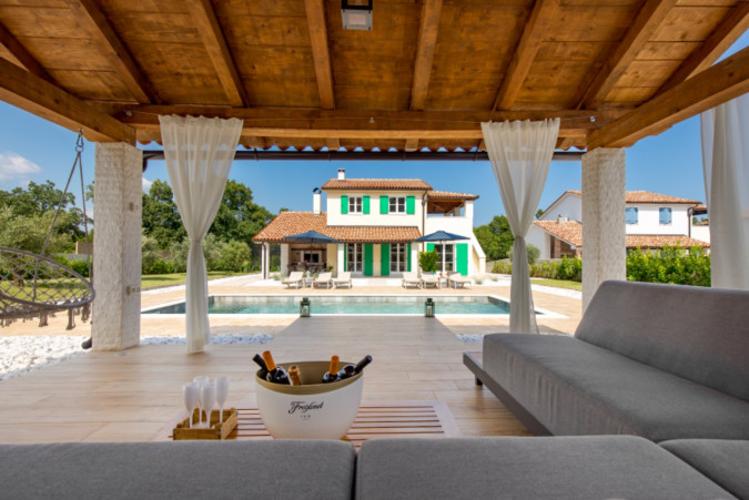 Exterior, Villa Jozefina spacious villa surrounded by greenery, Hreljići, Istria, Croatia Hreljići