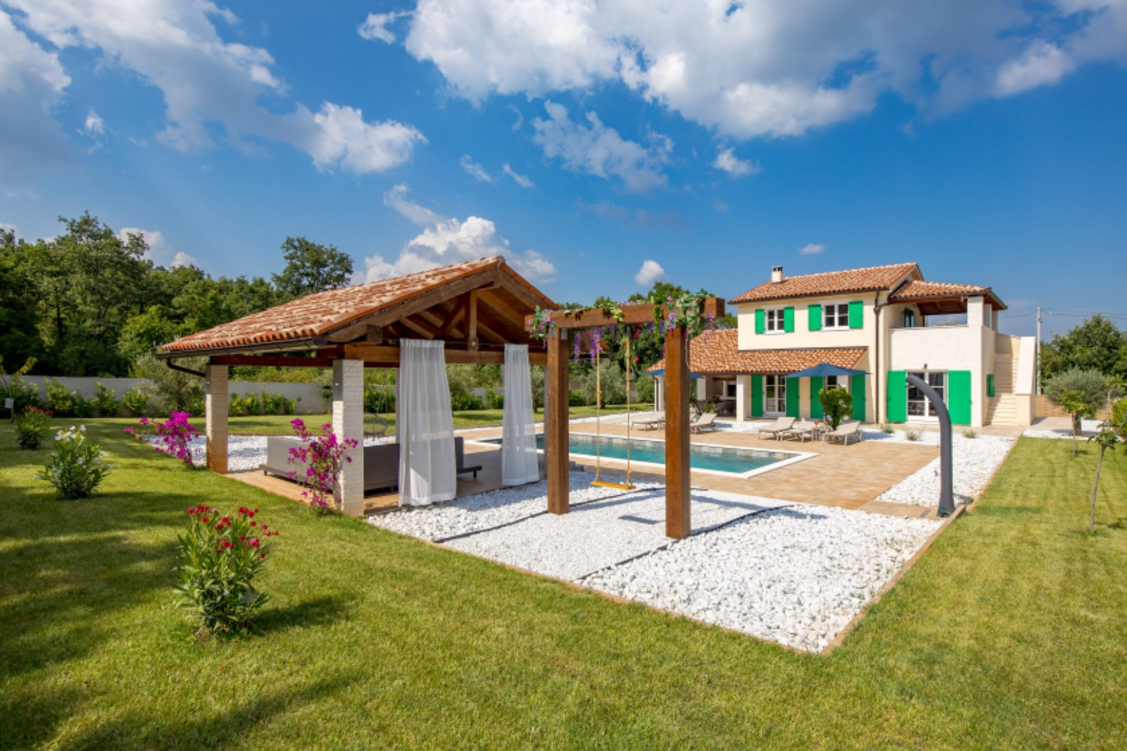 A blend of traditional and modern - Spacious villa surrounded by greenery, Villa Jozefina spacious villa surrounded by greenery, Hreljići, Istria, Croatia Hreljići