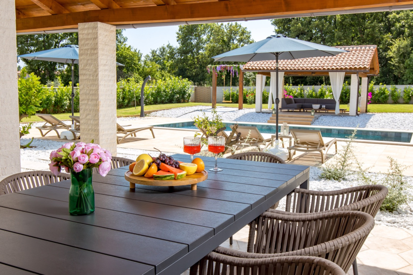 A blend of traditional and modern - Spacious villa surrounded by greenery, Villa Jozefina spacious villa surrounded by greenery, Hreljići, Istria, Croatia Hreljići